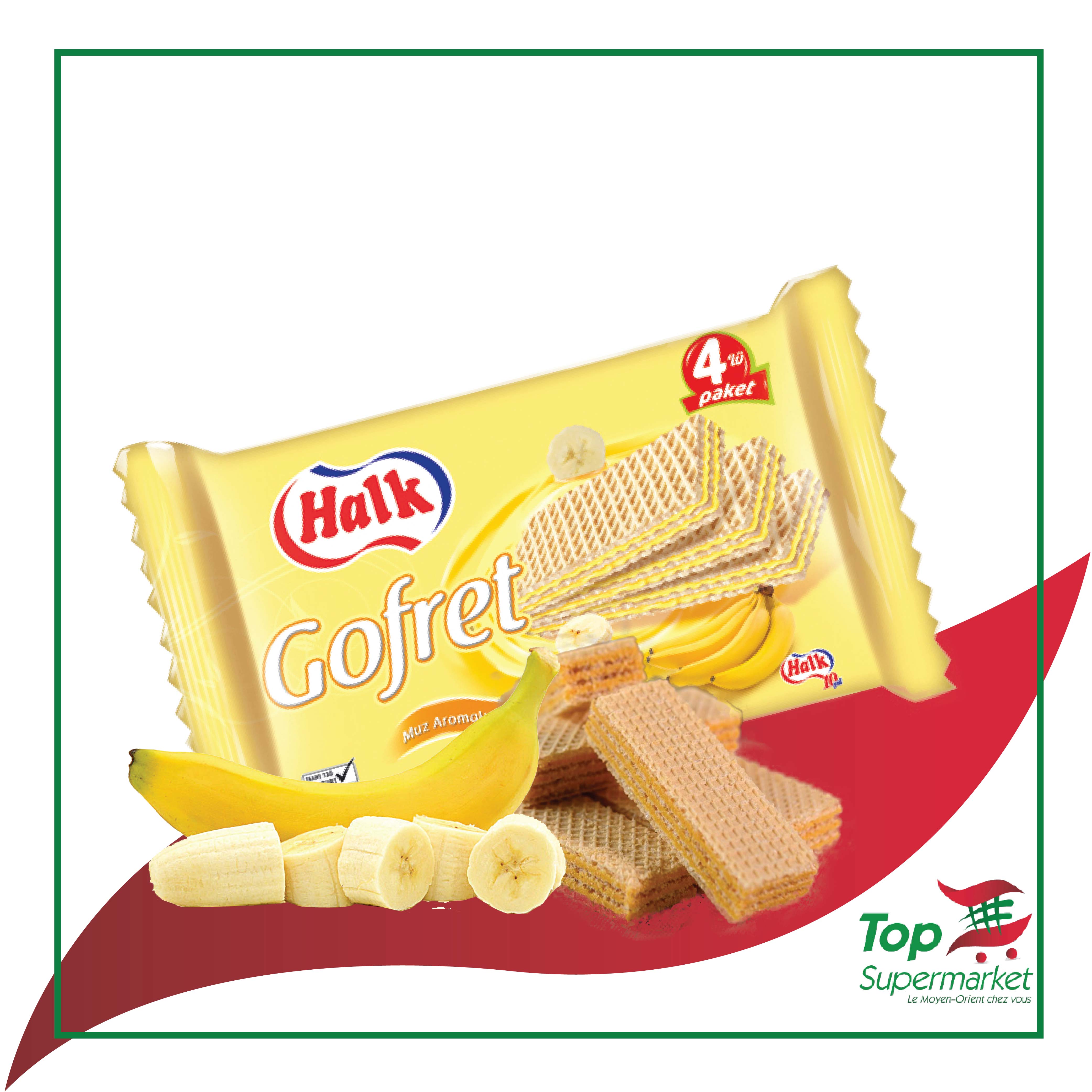 Halk Cofret Banane 500gr